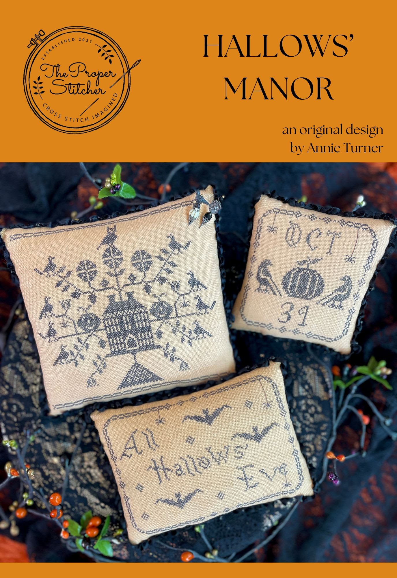 Hallows Manor - The Proper Stitcher - Cross Stitch Pattern