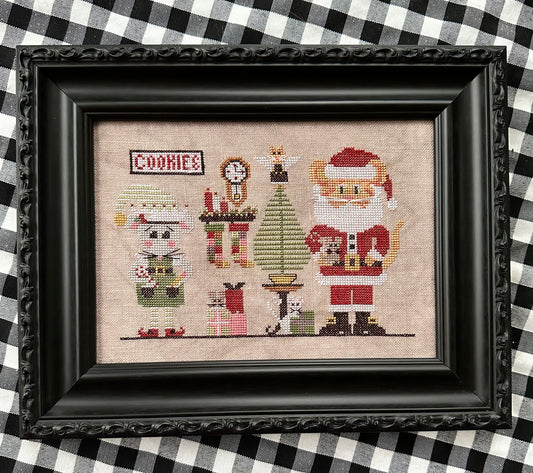 Santa Claws - Finally a Farmgirl - Cross Stitch Pattern