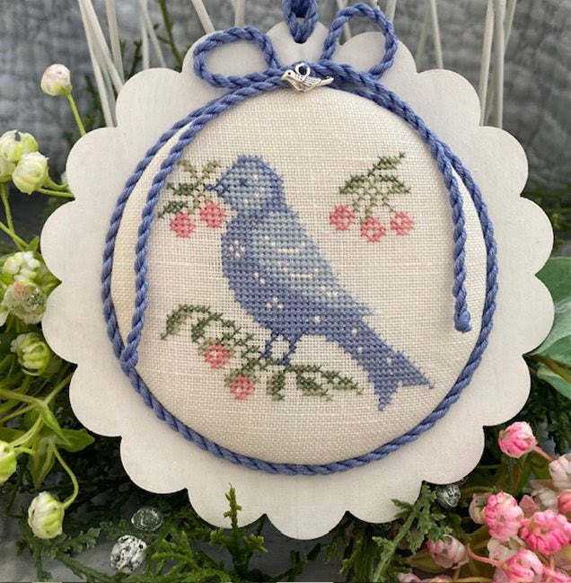 PREORDER   A Sweet Springtime Songbird - JBW Designs - Cross Stitch Pattern, Needlecraft Patterns, The Crafty Grimalkin - A Cross Stitch Store