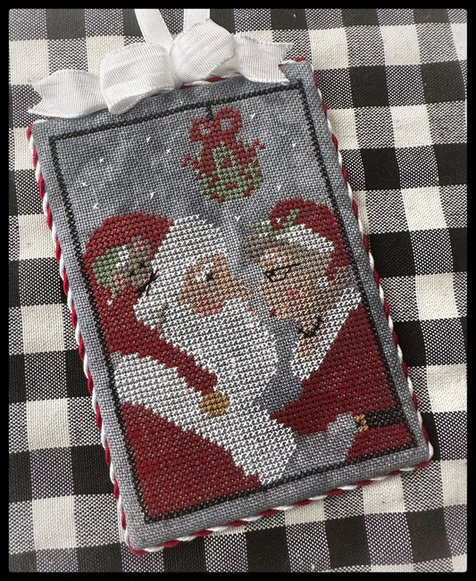 Under the Mistletoe - Finally a Farmgirl - Cross Stitch Pattern