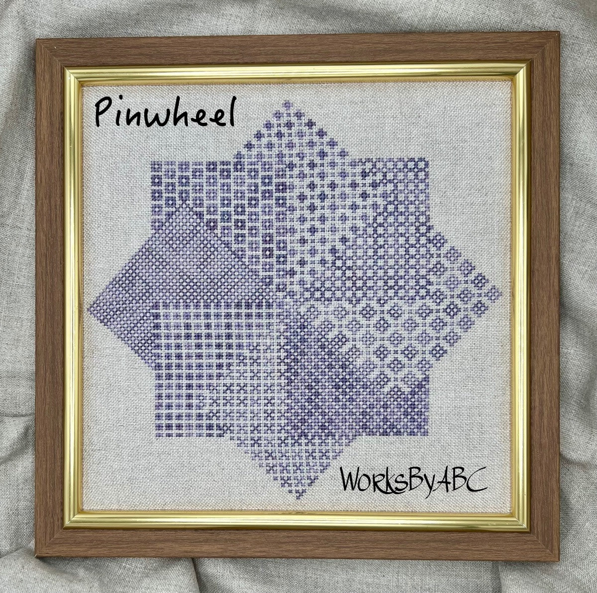 Pinwheel - Works by ABC - Cross Stitch Pattern