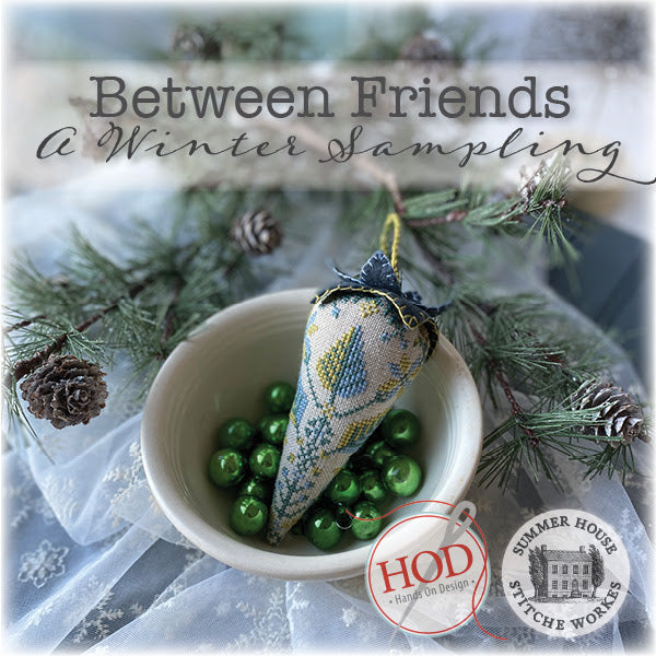 PREORDER Between Friends, Winter Sampling - Hands on Design - Cross Stitch Pattern, Needlecraft Patterns, The Crafty Grimalkin - A Cross Stitch Store