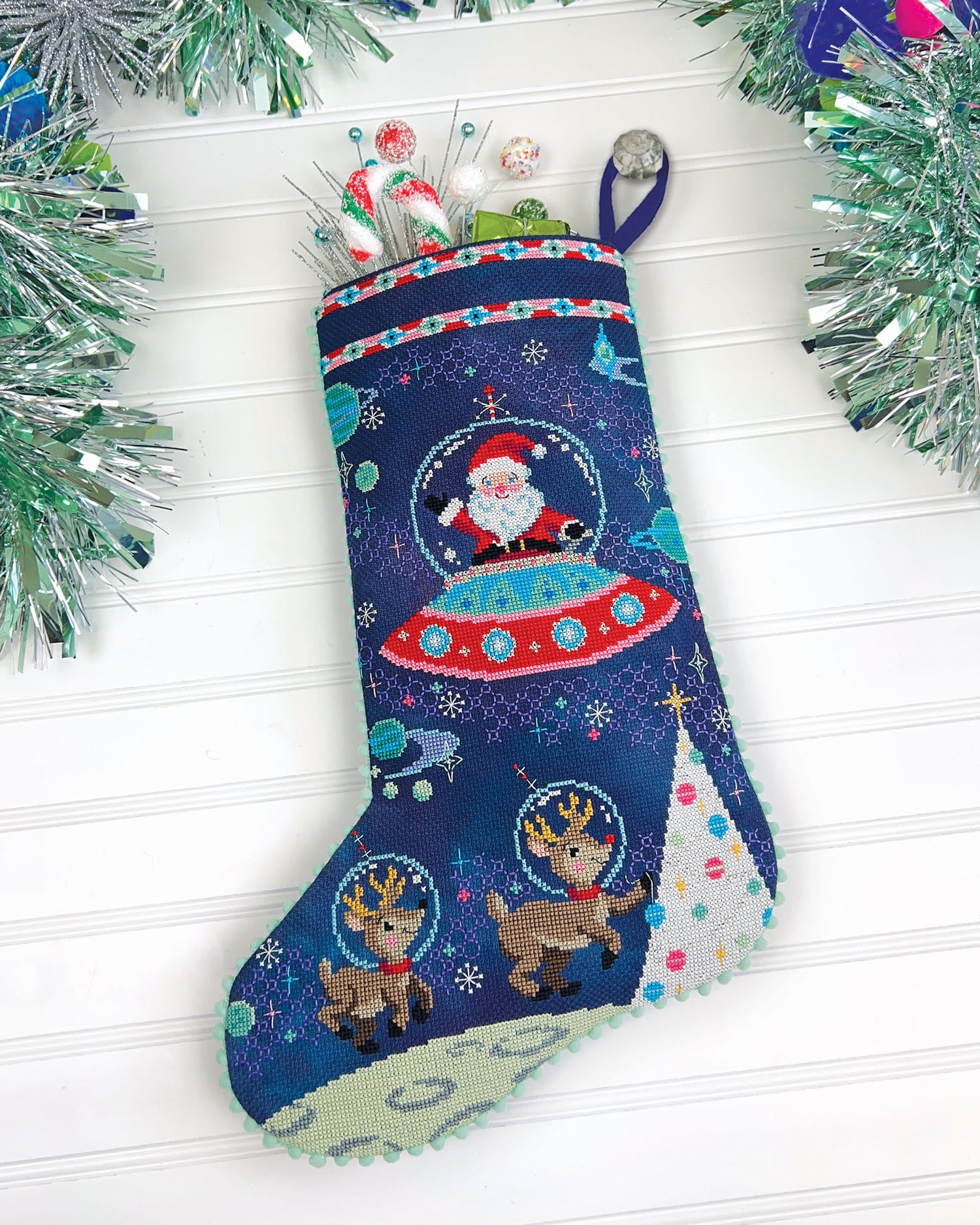 PREORDER Cosmic Christmas - Satsuma Street - Cross Stitch Pattern, Needlecraft Patterns, The Crafty Grimalkin - A Cross Stitch Store