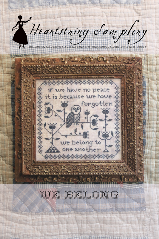 We Belong - Heartstring Samplery - Cross Stitch Pattern