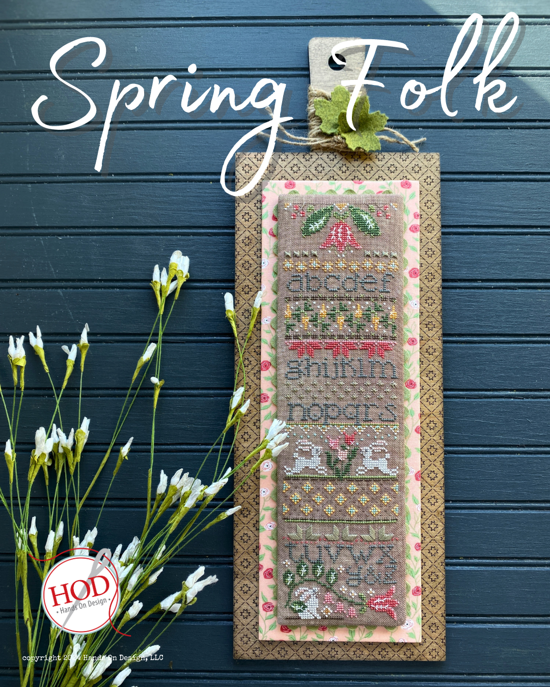 PRE-ORDER Spring Folk - Hands on Design - Cross Stitch, Needlecraft Patterns, Needlecraft Patterns, The Crafty Grimalkin - A Cross Stitch Store