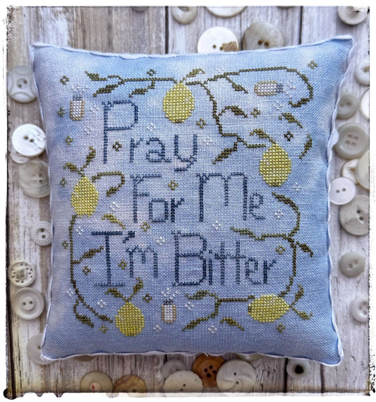 PRE-ORDER Bitter - Lucy Beam Love in Stitches - Cross Stitch Pattern, Needlecraft Patterns, The Crafty Grimalkin - A Cross Stitch Store