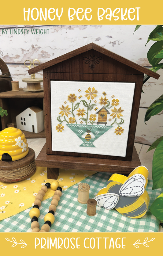 Honey Basket - Primrose Cottage Stitches - Cross Stitch Patterns