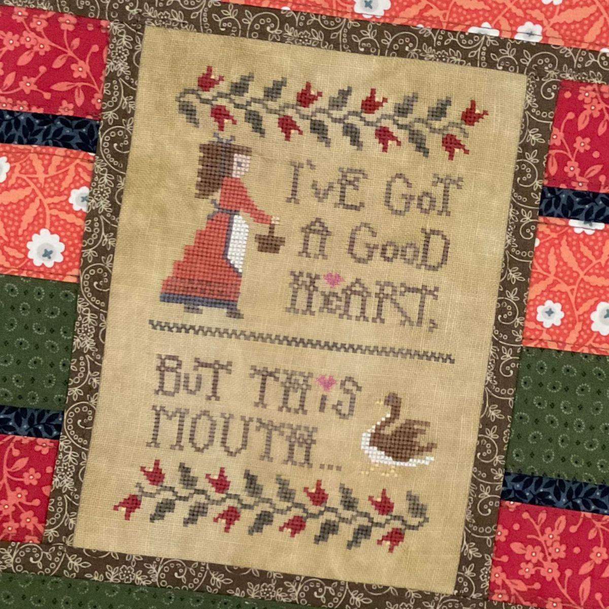 Good Heart - Dirty Annie's - Cross Stitch Pattern