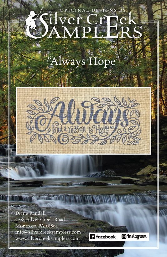 Always Hope - Silver Creek Samplers - Cross Stitch Pattern