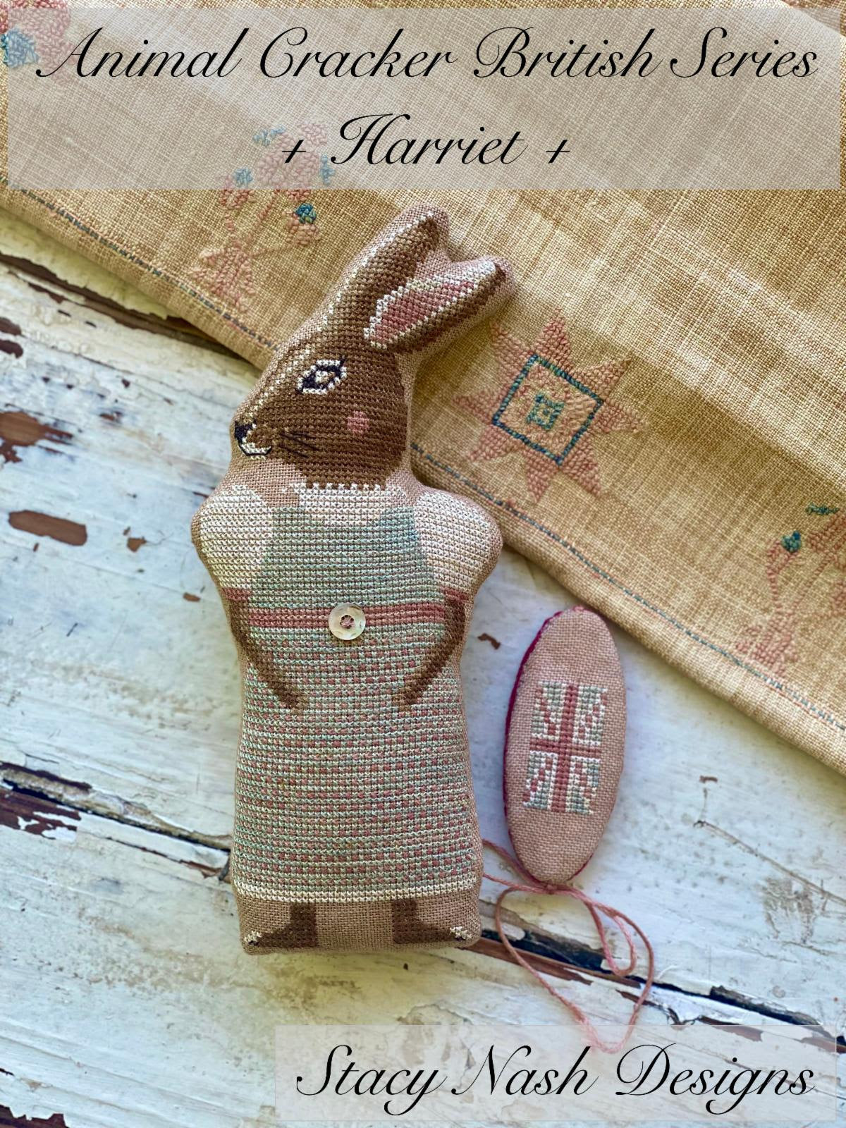 PREORDER Harriet - Animal Cracker Series - Stacy Nash Designs - Cross Stitch Pattern