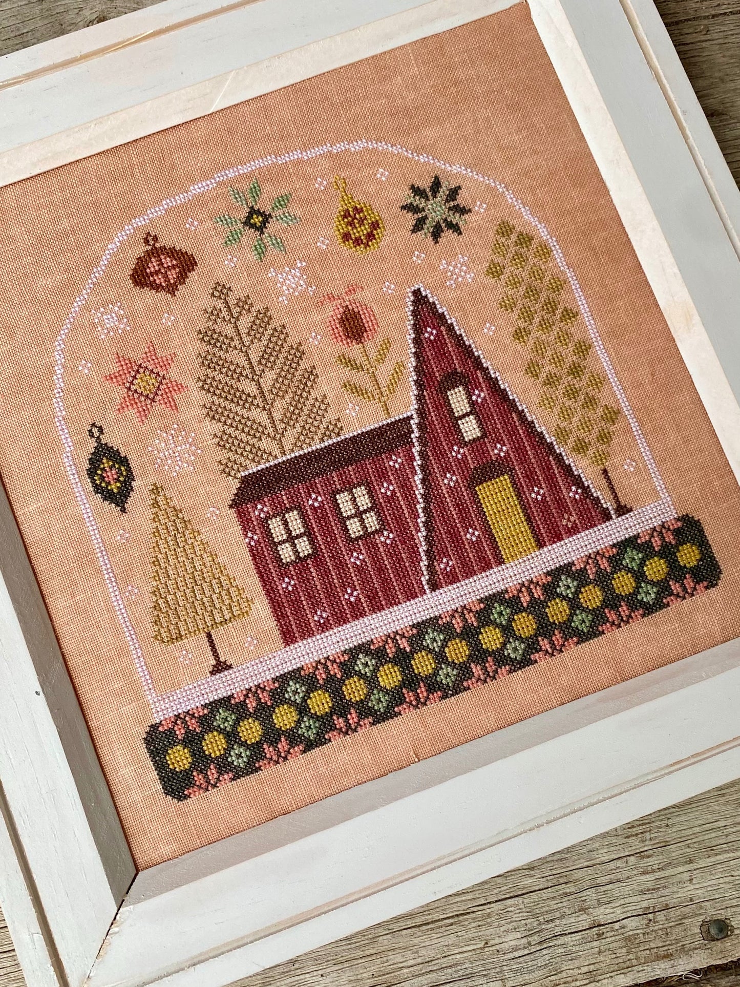 PRE-ORDER Pinetree Chalet - Blueberry Ridge Design - Cross Stitch Pattern, Needlecraft Patterns, The Crafty Grimalkin - A Cross Stitch Store