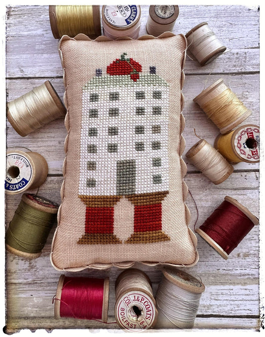 PREORDER Spool House - Lucy Beam - Cross Stitch Pattern, Needlecraft Patterns, The Crafty Grimalkin - A Cross Stitch Store