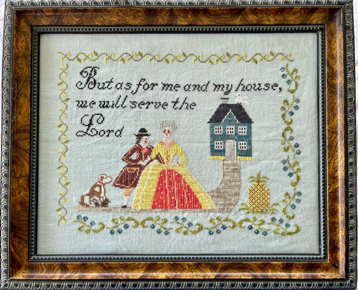 But As For Me - Running With Needles & Scissors - Cross Stitch Pattern