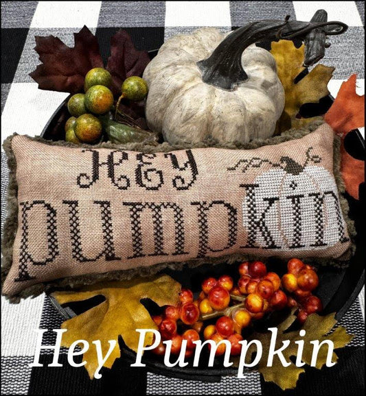 Hey Pumpkin - The Scarlett House - Cross Stitch Pattern