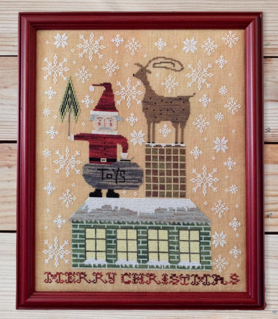 Snowy Christmas - Lucy Beam Love in Stitches - Cross Stitch Pattern