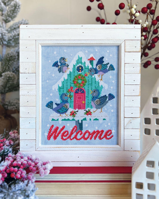 PREORDER Winter Welcome - Satsuma Street - Cross Stitch Pattern, Needlecraft Patterns, The Crafty Grimalkin - A Cross Stitch Store