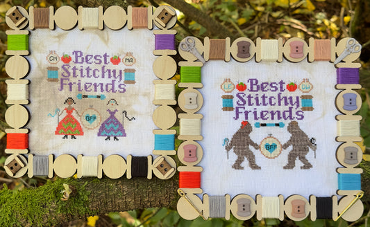 PREORDER Best Stitchy Friends - Summer Edition - Sambrie Stitches - Cross Stitch Pattern