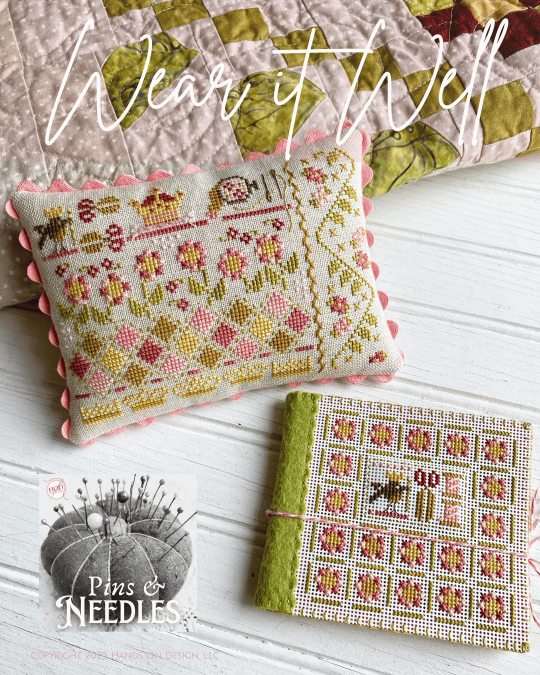 PREORDER Wear It Well - Hands on Design - Cross Stitch Pattern, Needlecraft Patterns, The Crafty Grimalkin - A Cross Stitch Store