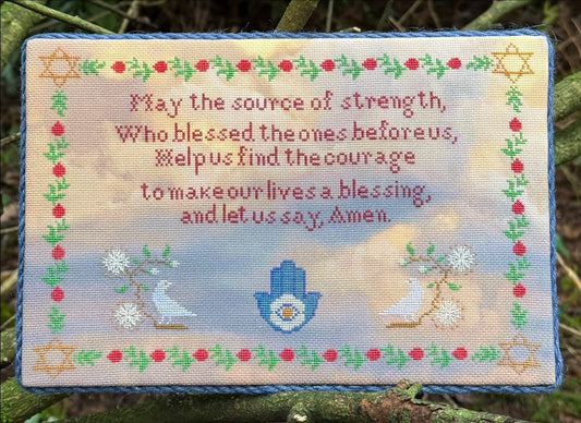 PREORDER A Healing Prayer - Sambrie Stitches - Cross Stitch Pattern