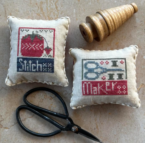 PREORDER Imprints: Stitch + Maker - Heart in Hand - Cross Stitch Pattern, Needlecraft Patterns, The Crafty Grimalkin - A Cross Stitch Store