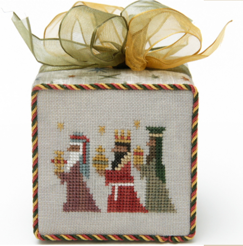 PREORDER Nativity Frill - Heart in Hand - Cross Stitch Pattern, Needlecraft Patterns, The Crafty Grimalkin - A Cross Stitch Store