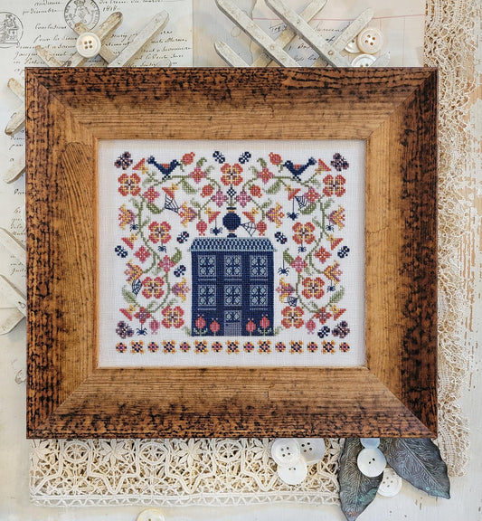 Flowers and Friends - Hello From Liz Mathews - Cross Stitch Pattern