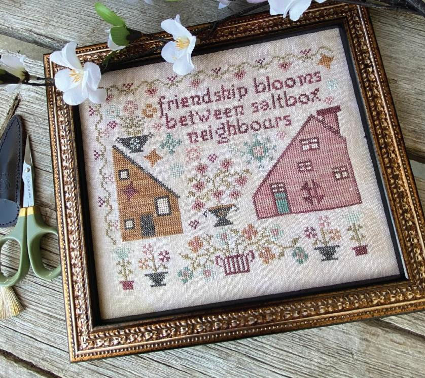 PREORDER Friendship Blooms - Pansy Patch - Cross Stitch Pattern, Needlecraft Patterns, The Crafty Grimalkin - A Cross Stitch Store