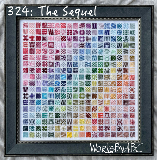 PREORDER 324: The Sequel -  Works by ABC - Cross Stitch Pattern, Needlecraft Patterns, The Crafty Grimalkin - A Cross Stitch Store