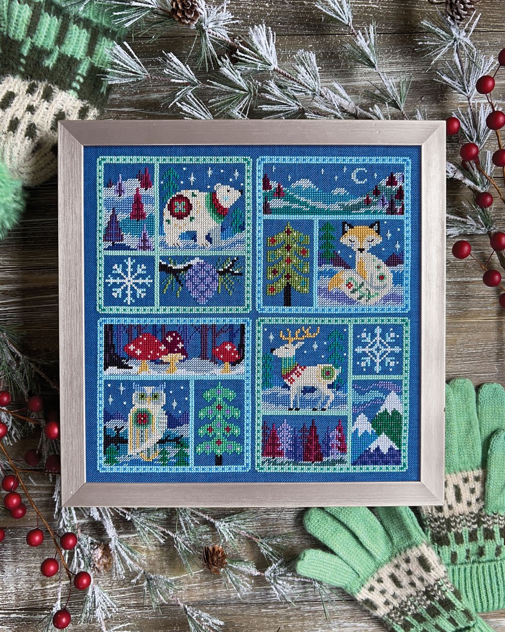 Winter Woods - Satsuma Street - Cross Stitch Pattern