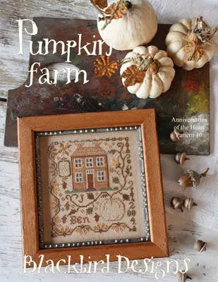 Pumpkin Farm - Anniversary of the Heart #10 - Blackbird Designs - Cross Stitch Pattern, Needlecraft Patterns, Needlecraft Patterns, The Crafty Grimalkin - A Cross Stitch Store