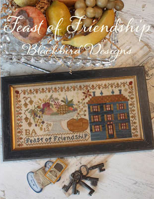 Feast of Friendship - Blackbird Designs - Cross Stitch Pattern