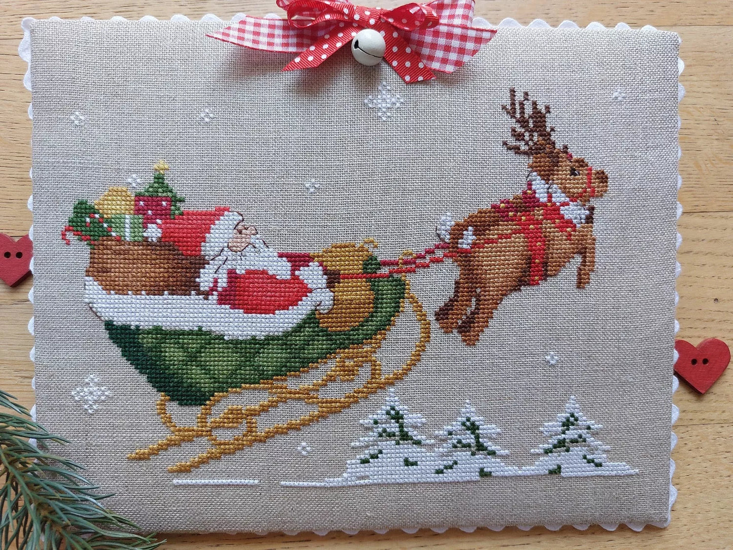 La notte di Natale - Serenità Di Campagna - Cross Stitch Pattern, The Crafty Grimalkin - A Cross Stitch Store