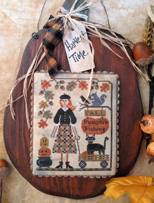 Harvest Time - Lila's Studio - Cross Stitch Pattern, Needlecraft Patterns, Needlecraft Patterns, The Crafty Grimalkin - A Cross Stitch Store