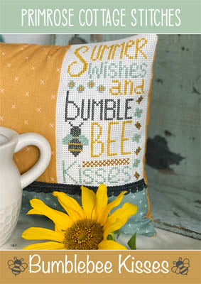 Bumblebee Kisses - Primrose Cottage Stitches - Cross Stitch Pattern, Needlecraft Patterns, Needlecraft Patterns, The Crafty Grimalkin - A Cross Stitch Store