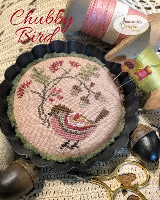 Chubby Bird - Jeannette Douglas - Cross Stitch Pattern