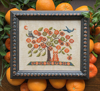 Orange Tree Sampler - Carriage House Samplings - Cross Stitch Pattern, Needlecraft Patterns, Needlecraft Patterns, The Crafty Grimalkin - A Cross Stitch Store