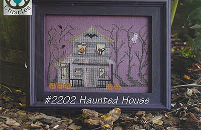 Haunted House - Thistles - Cross Stitch Pattern, Needlecraft Patterns, The Crafty Grimalkin - A Cross Stitch Store