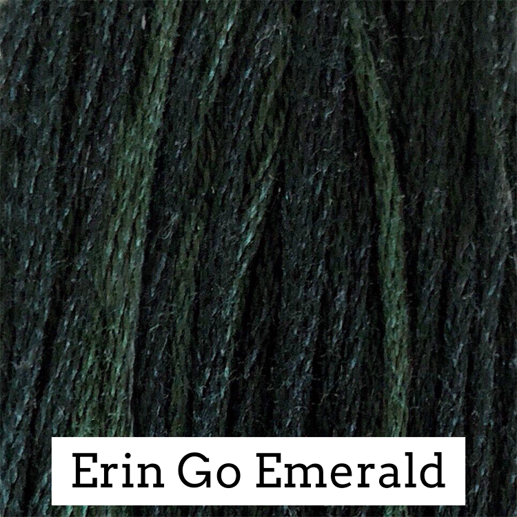 Erin Go Emerald - Classic Colorworks Cotton Thread - Floss, Thread & Floss, Thread & Floss, The Crafty Grimalkin - A Cross Stitch Store