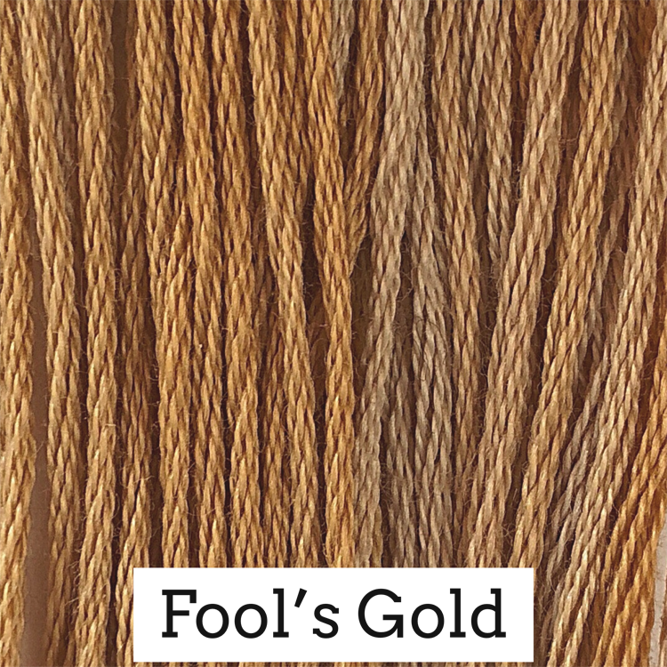 Fool's Gold - Classic Colorworks Cotton Thread - Floss, Thread & Floss, Thread & Floss, The Crafty Grimalkin - A Cross Stitch Store