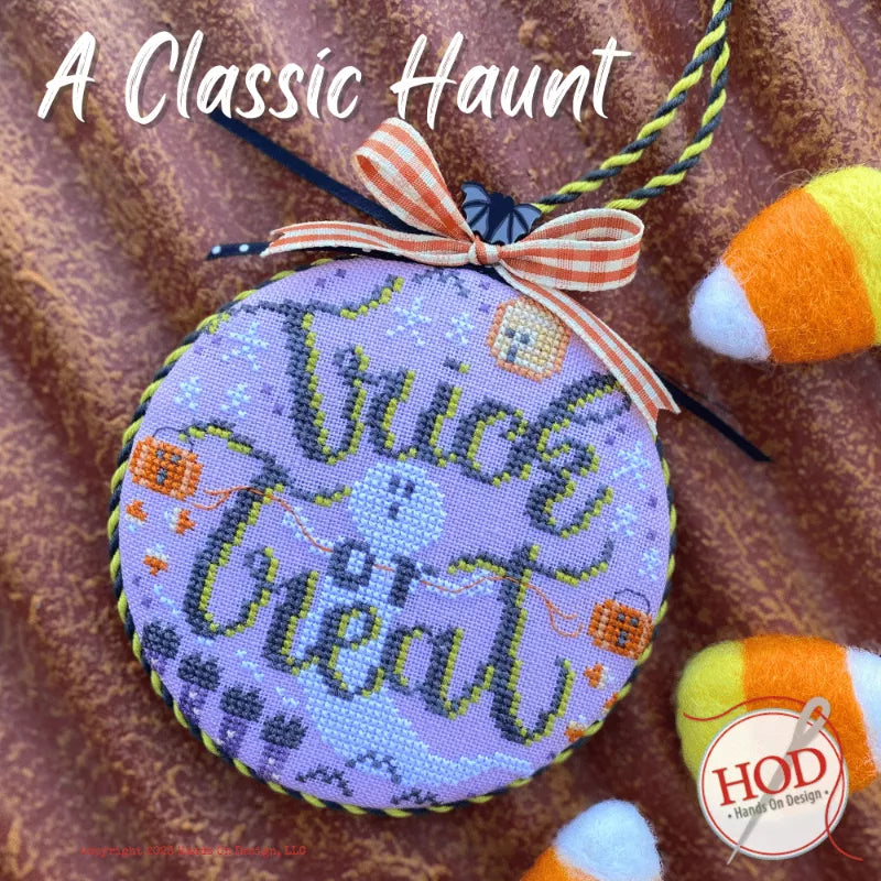 PRE-ORDER - A Classic Haunt - Hands on Design - Cross Stitch, Needlecraft Patterns, Needlecraft Patterns, The Crafty Grimalkin - A Cross Stitch Store