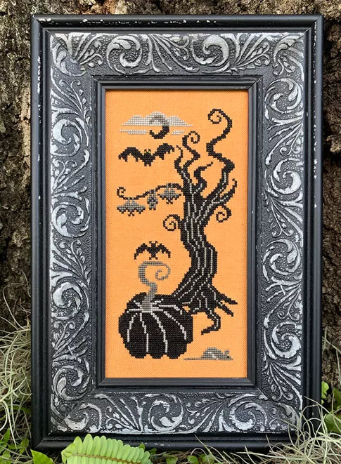 PRE-ORDER - Twisted Pumpkin - Carriage House Samplings - Cross Stitch Pattern, Needlecraft Patterns, Needlecraft Patterns, The Crafty Grimalkin - A Cross Stitch Store