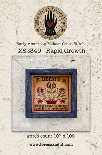 Rapid Growth - Teresa Kogut - Cross Stitch Pattern, Needlecraft Patterns, The Crafty Grimalkin - A Cross Stitch Store