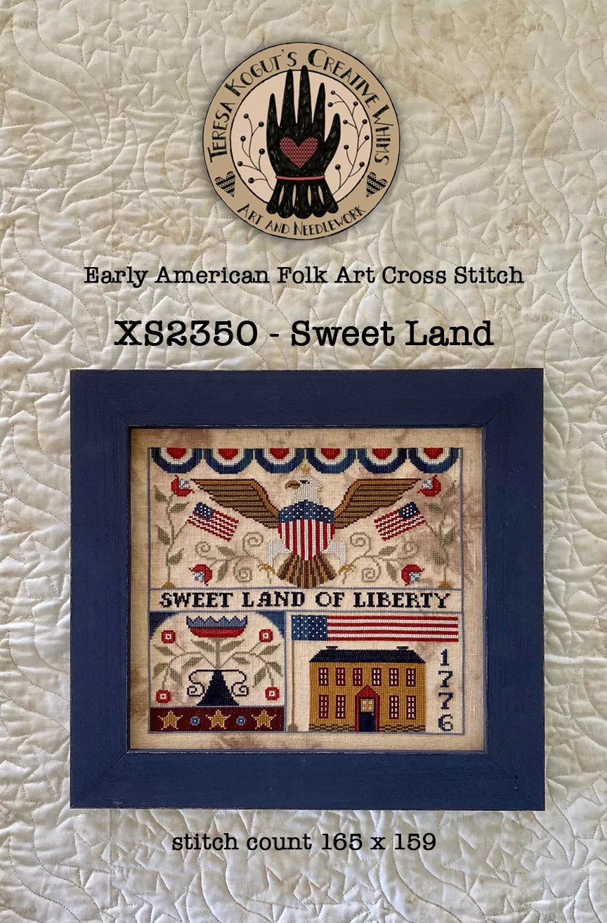 Sweet Land - Teresa Kogut - Cross Stitch Pattern, Needlecraft Patterns, The Crafty Grimalkin - A Cross Stitch Store