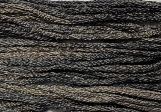 Carriage Black - Gentle Arts Cotton Thread - 5 yard Skein - Cross Stitch Floss, Thread & Floss, Thread & Floss, The Crafty Grimalkin - A Cross Stitch Store