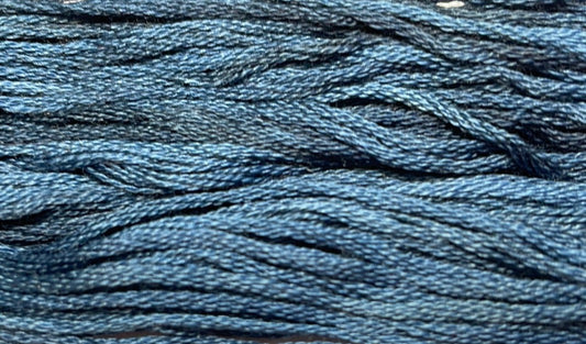 Midnight - Gentle Arts Cotton Thread - 5 yard Skein - Cross Stitch Floss, Thread & Floss, Thread & Floss, The Crafty Grimalkin - A Cross Stitch Store