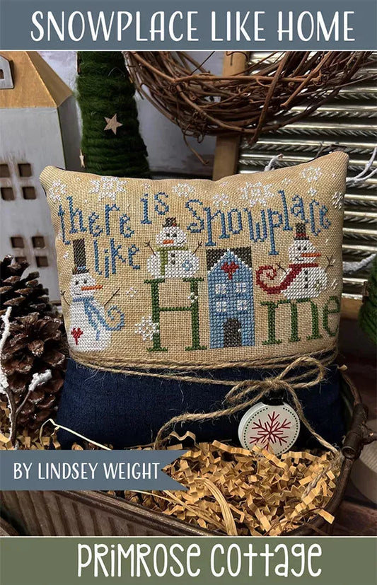 Snowplace Like Home - Primrose Cottage Stitches - Cross Stitch Patterns, Needlecraft Patterns, Needlecraft Patterns, The Crafty Grimalkin - A Cross Stitch Store