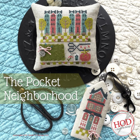 The Pocket Neighborhood - Hands on Design - Cross Stitch, Needlecraft Patterns, Needlecraft Patterns, The Crafty Grimalkin - A Cross Stitch Store