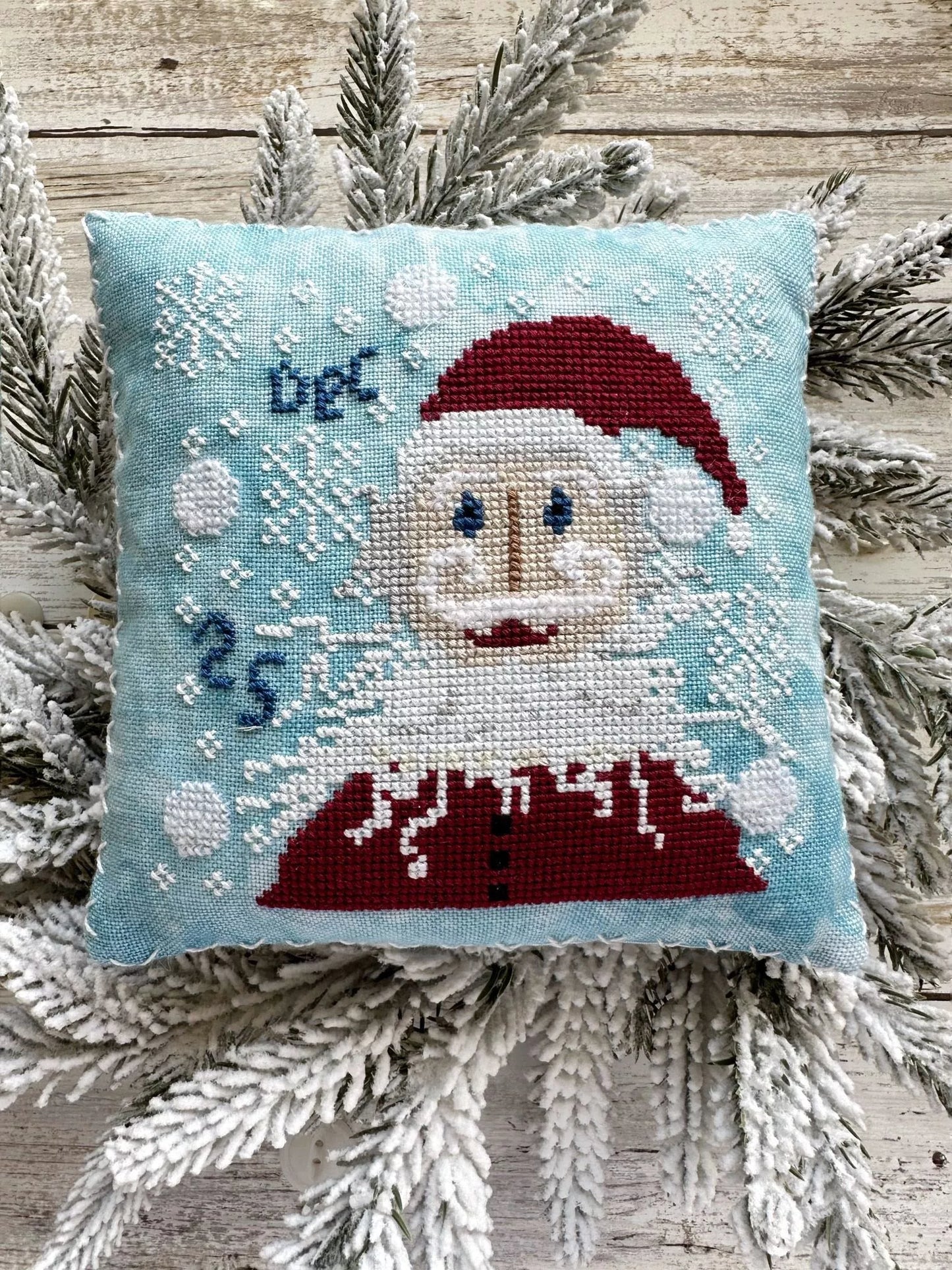 Merry Santa - Lucy Beam Love in Stitches - Cross Stitch Pattern | The ...