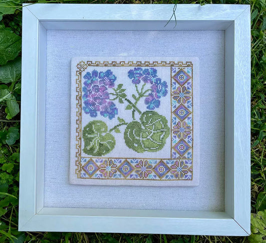 PRE-ORDER - Florigraphica 2 - Hydrangea - Jan Hicks Creates - Cross Stitch Pattern, Needlecraft Patterns, The Crafty Grimalkin - A Cross Stitch Store