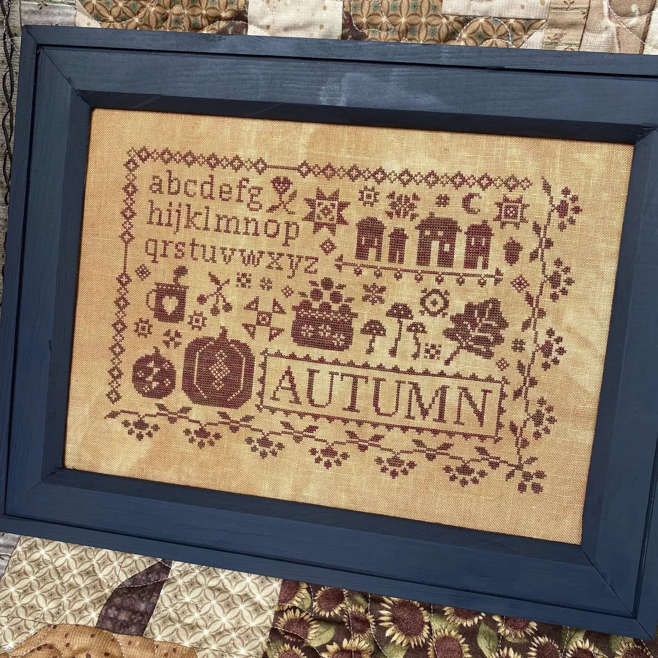 PRE-ORDER - Sampler Seasons: Autumn - Blueberry Ridge Design - Cross Stitch Pattern, Needlecraft Patterns, The Crafty Grimalkin - A Cross Stitch Store